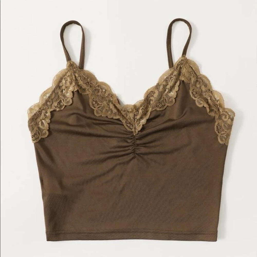 Lace Panel Tank Top